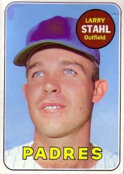 1969 Topps Baseball Cards      271     Larry Stahl